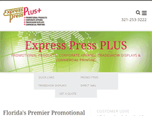 Tablet Screenshot of expresspress.cc